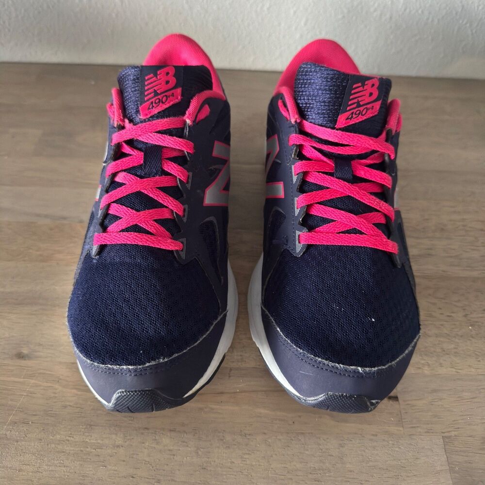 New Balance 490v4 Women's Running Shoes Sneakers Navy Blue & Pink Size 9 W490CN4 - Picture 3 of 11